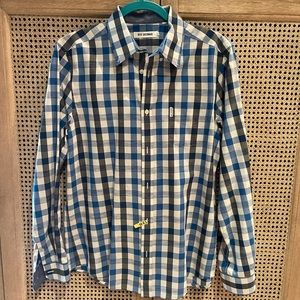 Men’s Ben Sherman Long-Sleeve Gingham Shirt